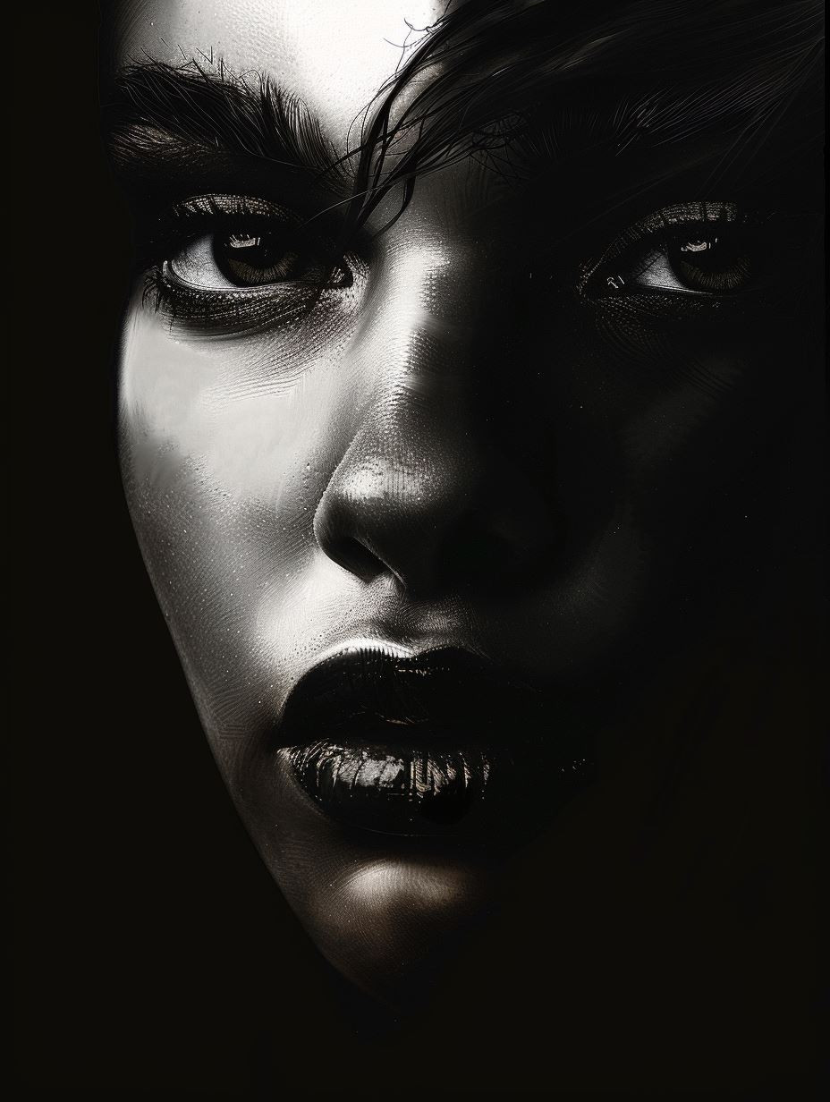 Dark Noir Ethereal Portraits - Image 4