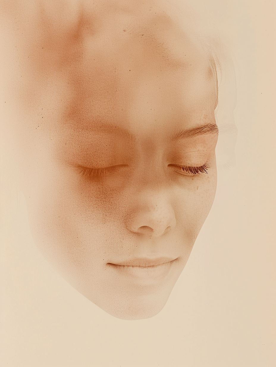 Ethereal Whispers of Sanguine Mist - Image 1