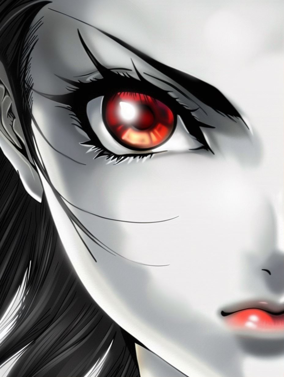 Crimson Gaze Gothic Anime