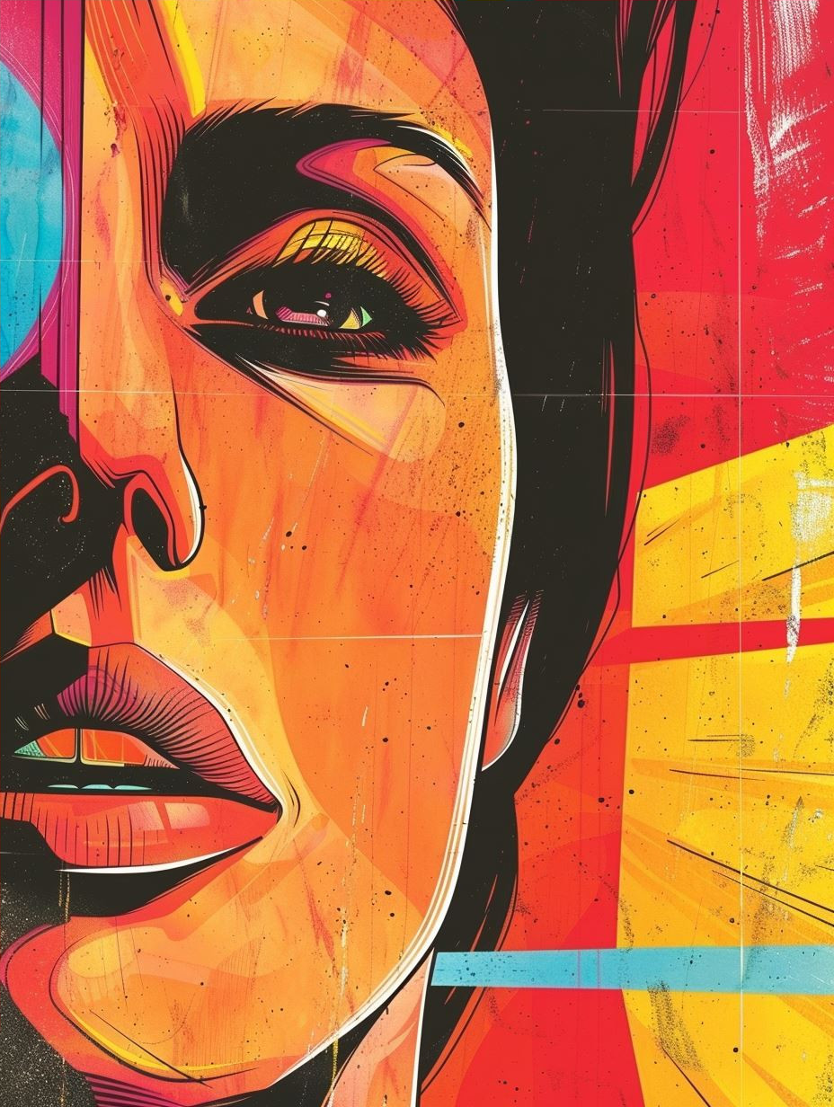 Vibrant Fragments of Modern Beauty - Image 4