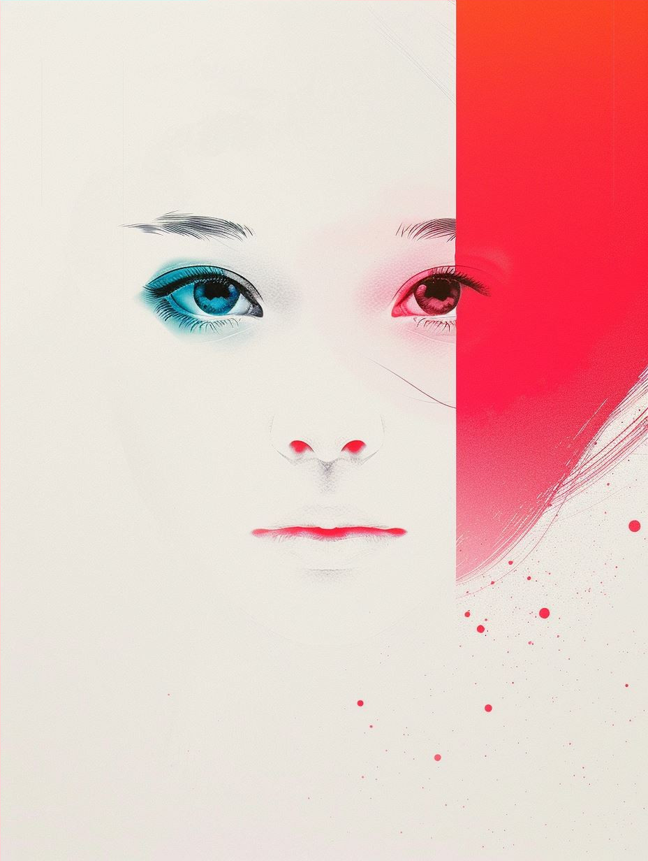 Fragmented Visions in Crimson - Image 4