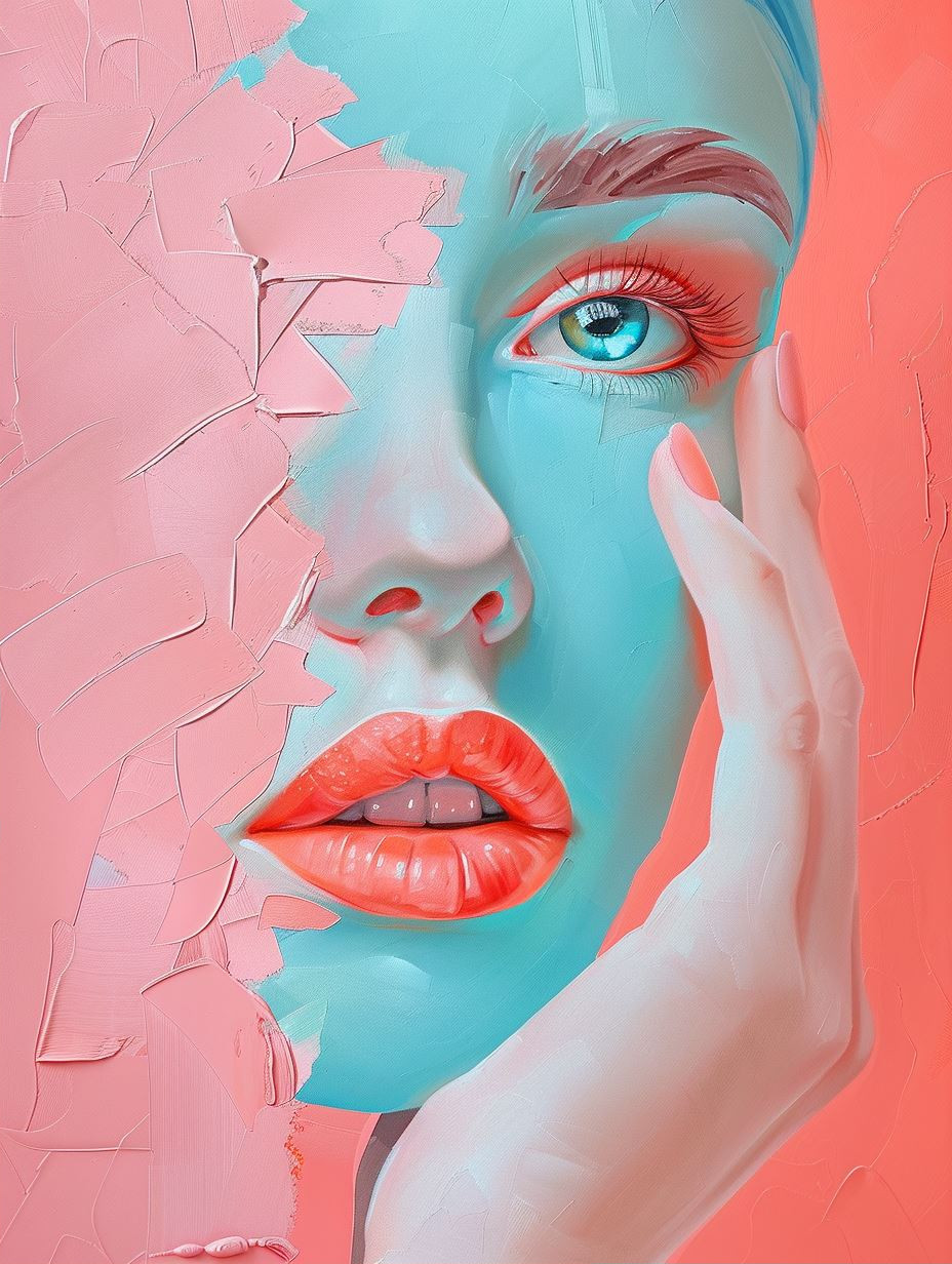 Pastel Impasto Portrait Fusion - Image 2