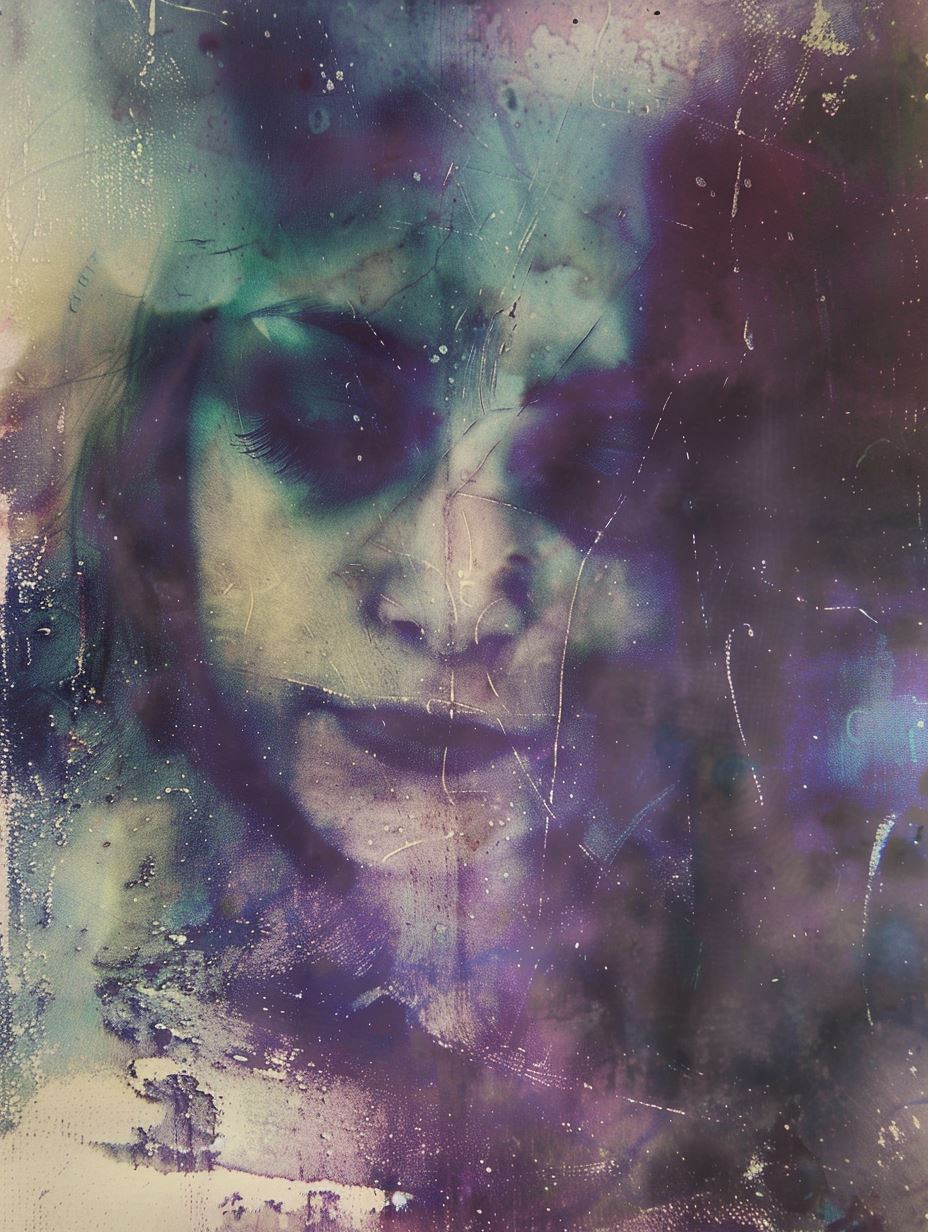 Ethereal Fragmented Memory Portrait - Image 3