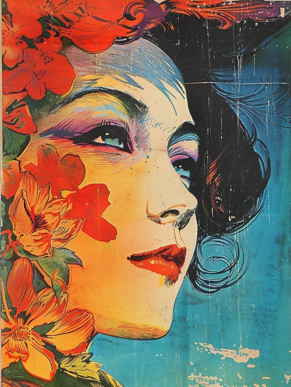 Vintage Pop Art Portraiture - Image 3