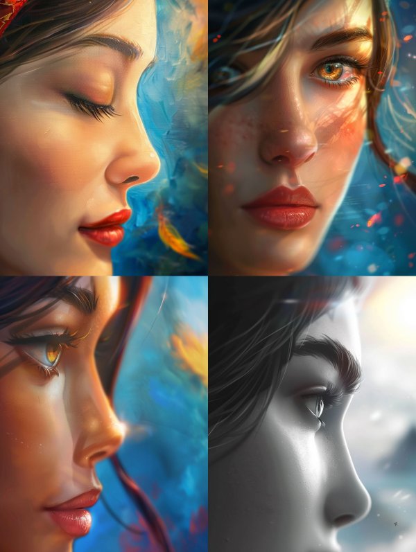 Ethereal Portraits of Fluid Grace