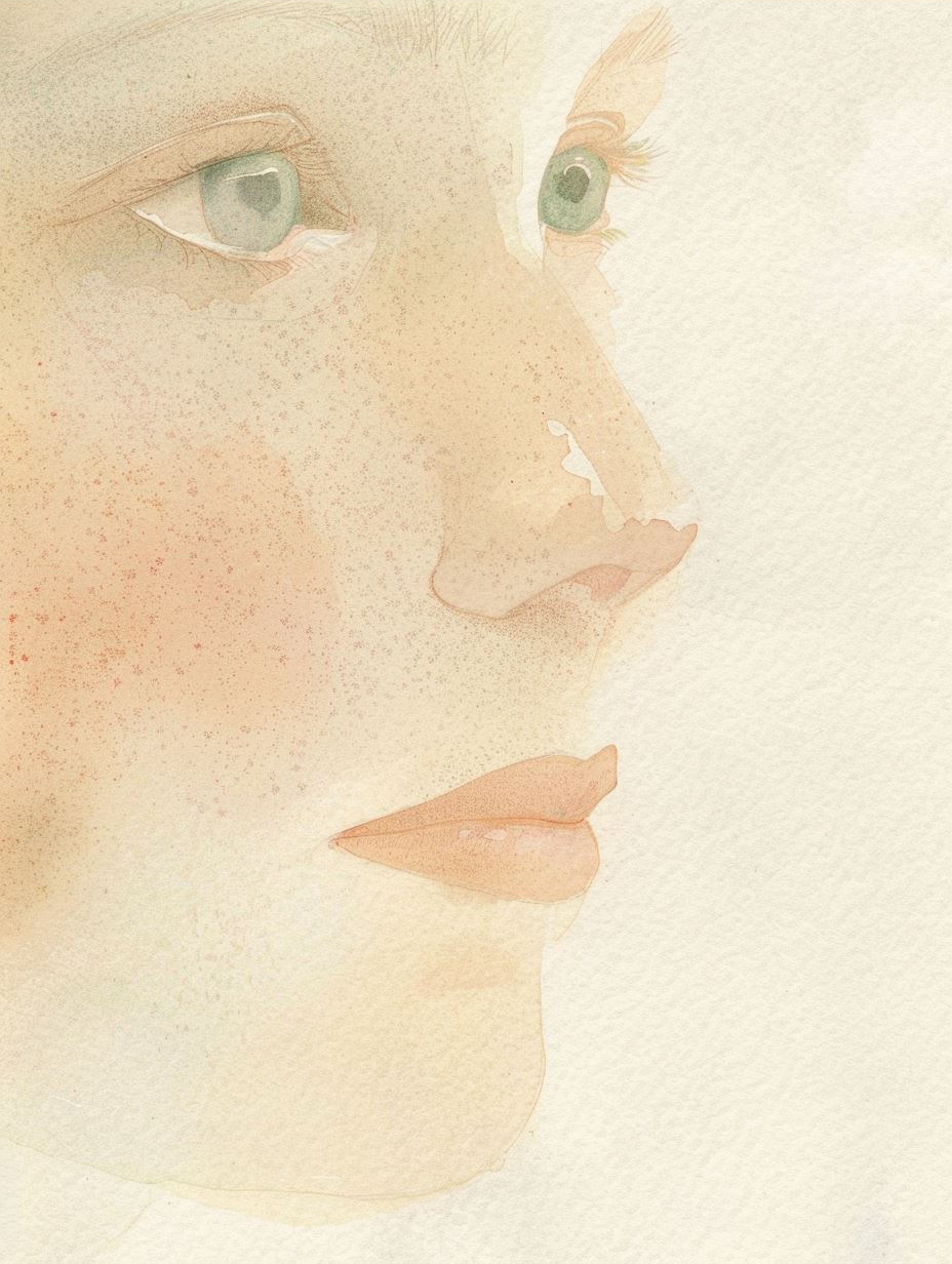 Whispers of Watercolor Portraits - Image 4