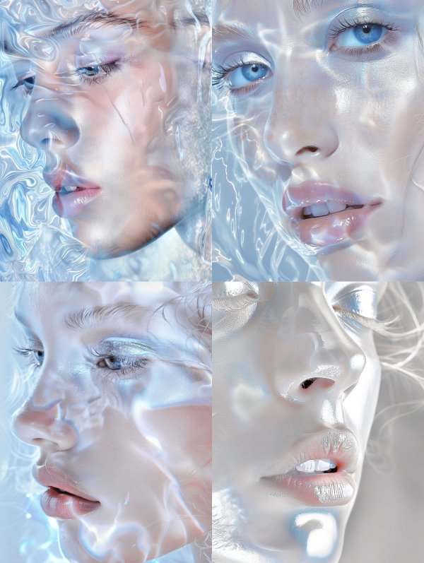 Ethereal Frozen Beauty Portraits