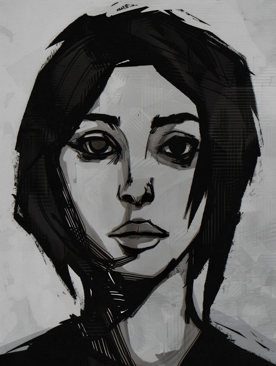 Dark Melancholic Digital Portraits - Image 1