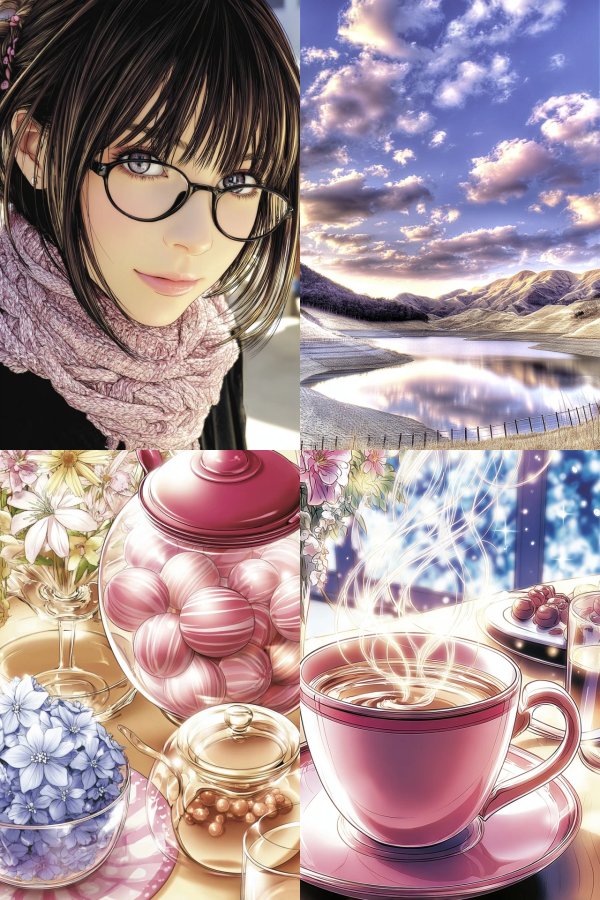 Serene Moments of Winter Reflection