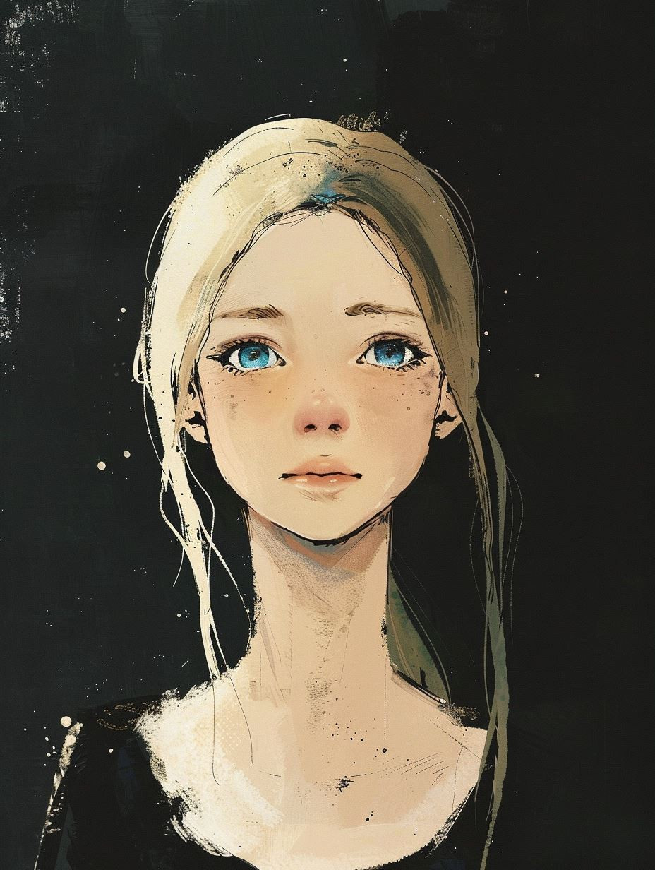 Melancholy Gazes in Digital Art - Image 3