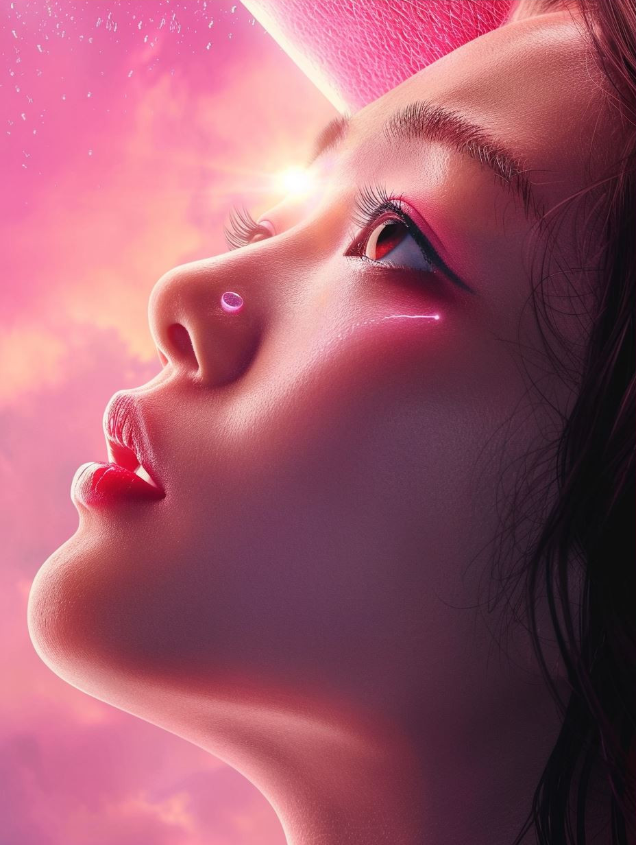 Ethereal Neon Gaze - Image 3
