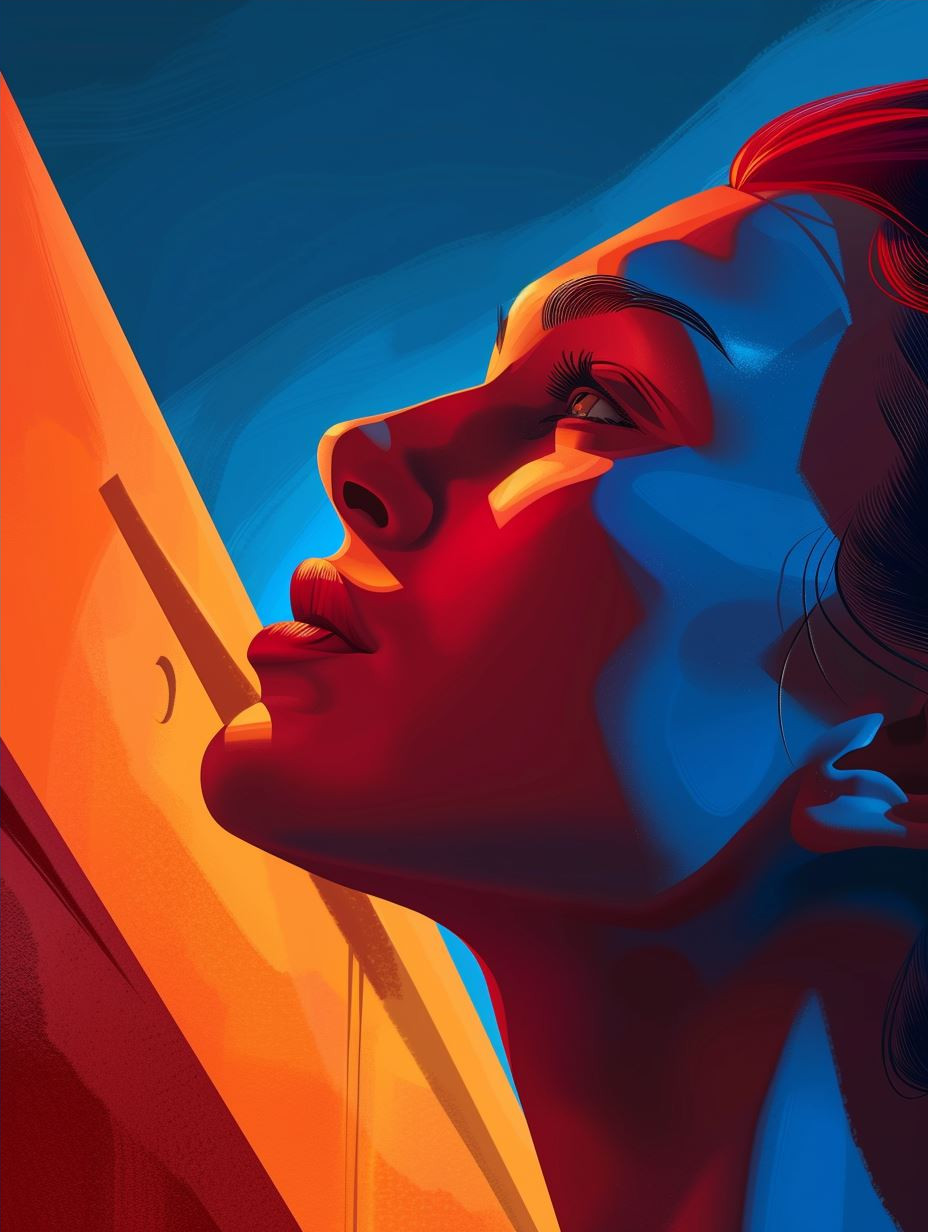 Neon Dreams: A Study in Contrast - Image 4