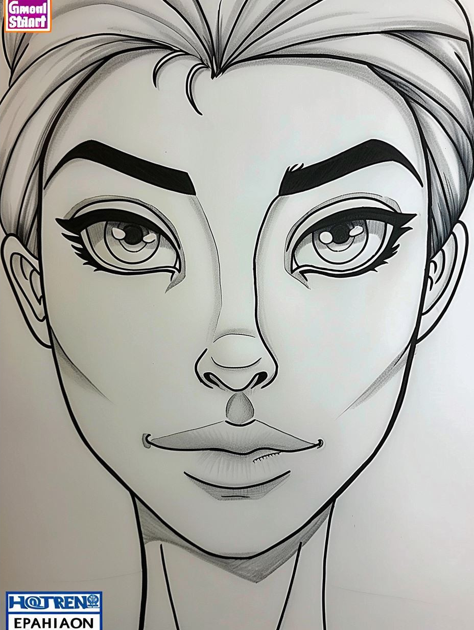 Bold Ink Manga Portrait - Image 2