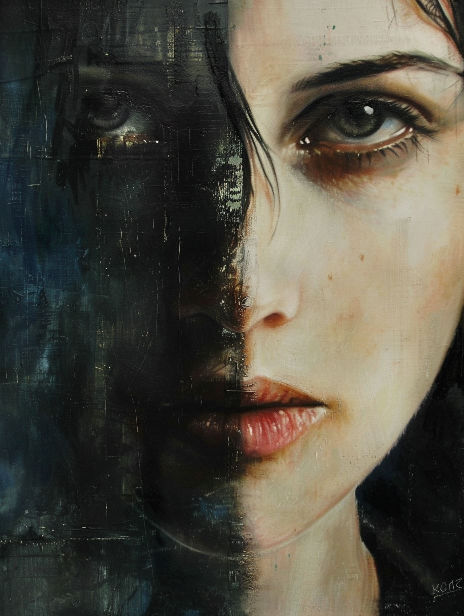 Haunting Gaze of Silent Sorrow - Image 4
