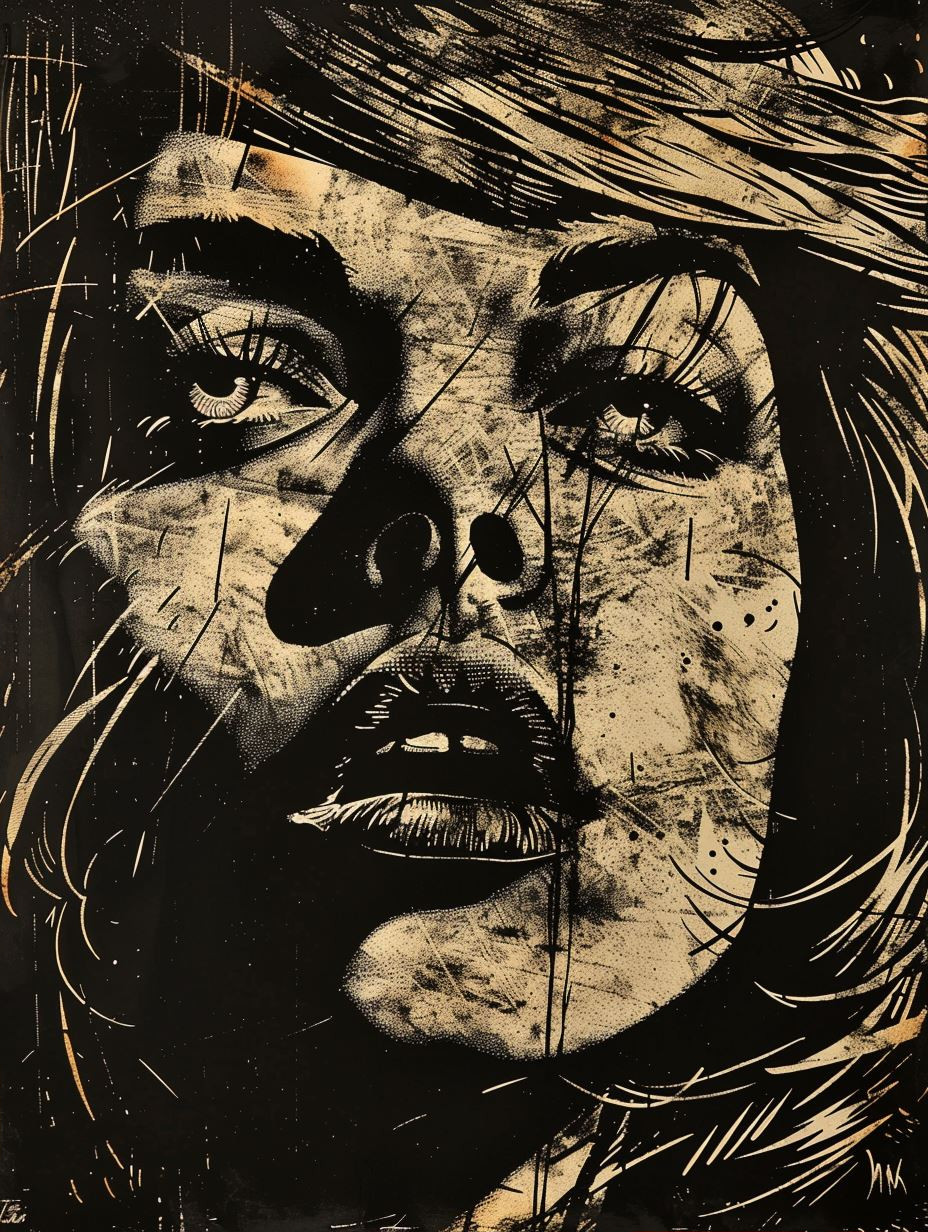 Dark Gothic Portrait Study - Image 2