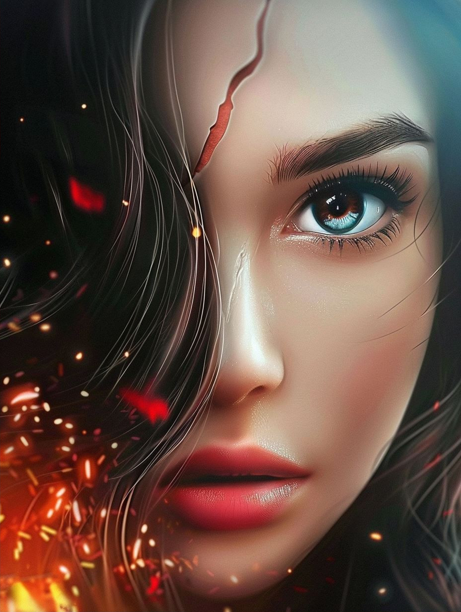 Emotional Portraits of Digital Beauty - Image 2