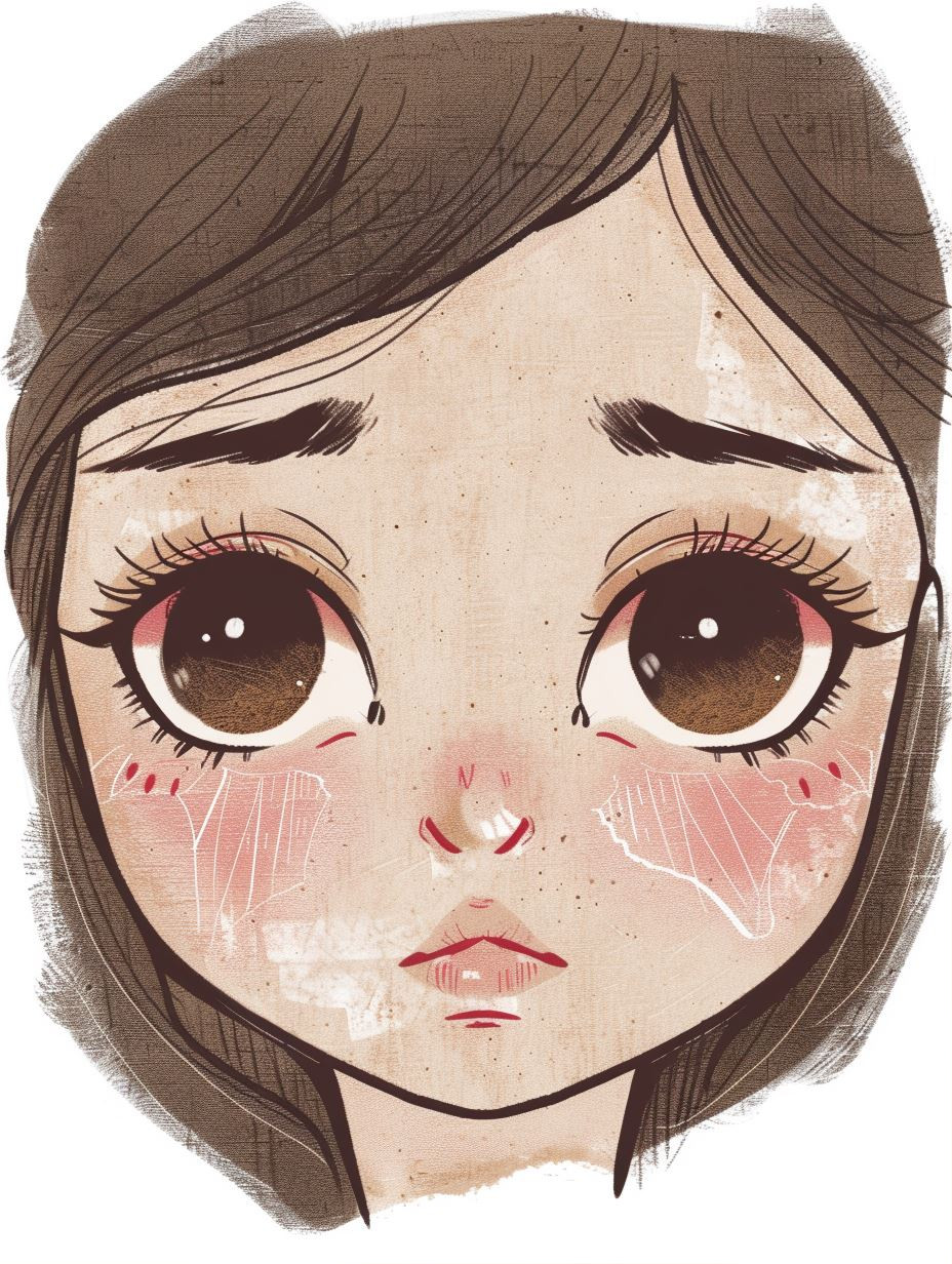 Melancholy Gazes: A Study of Sorrow - Image 1