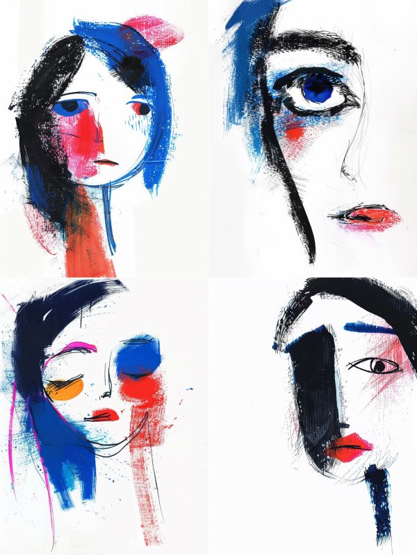 Abstract Emotional Portrait