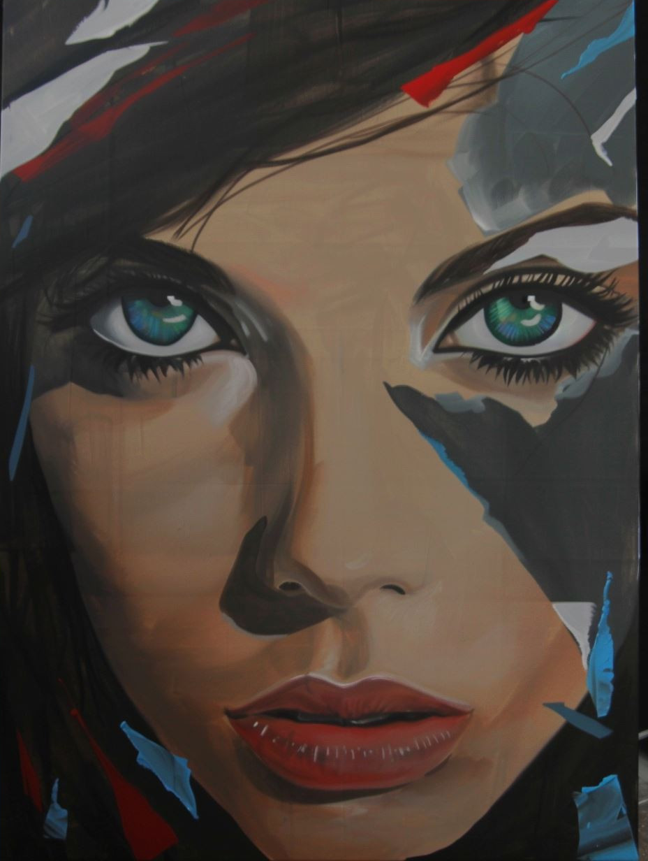 Mystic Gazes: A Digital Portrait Study - Image 4