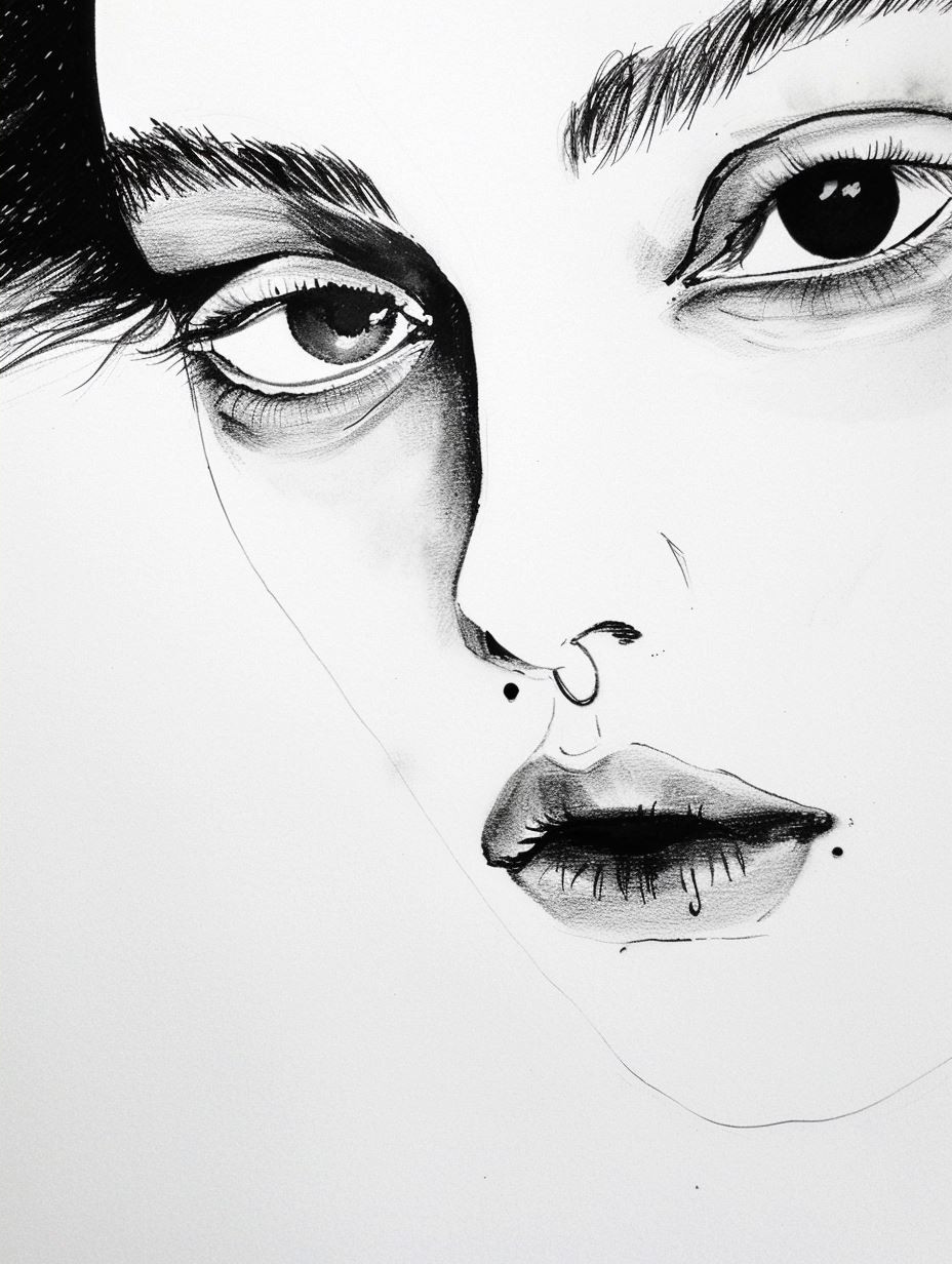 Faces of Contrast: A Portrait Study - Image 4