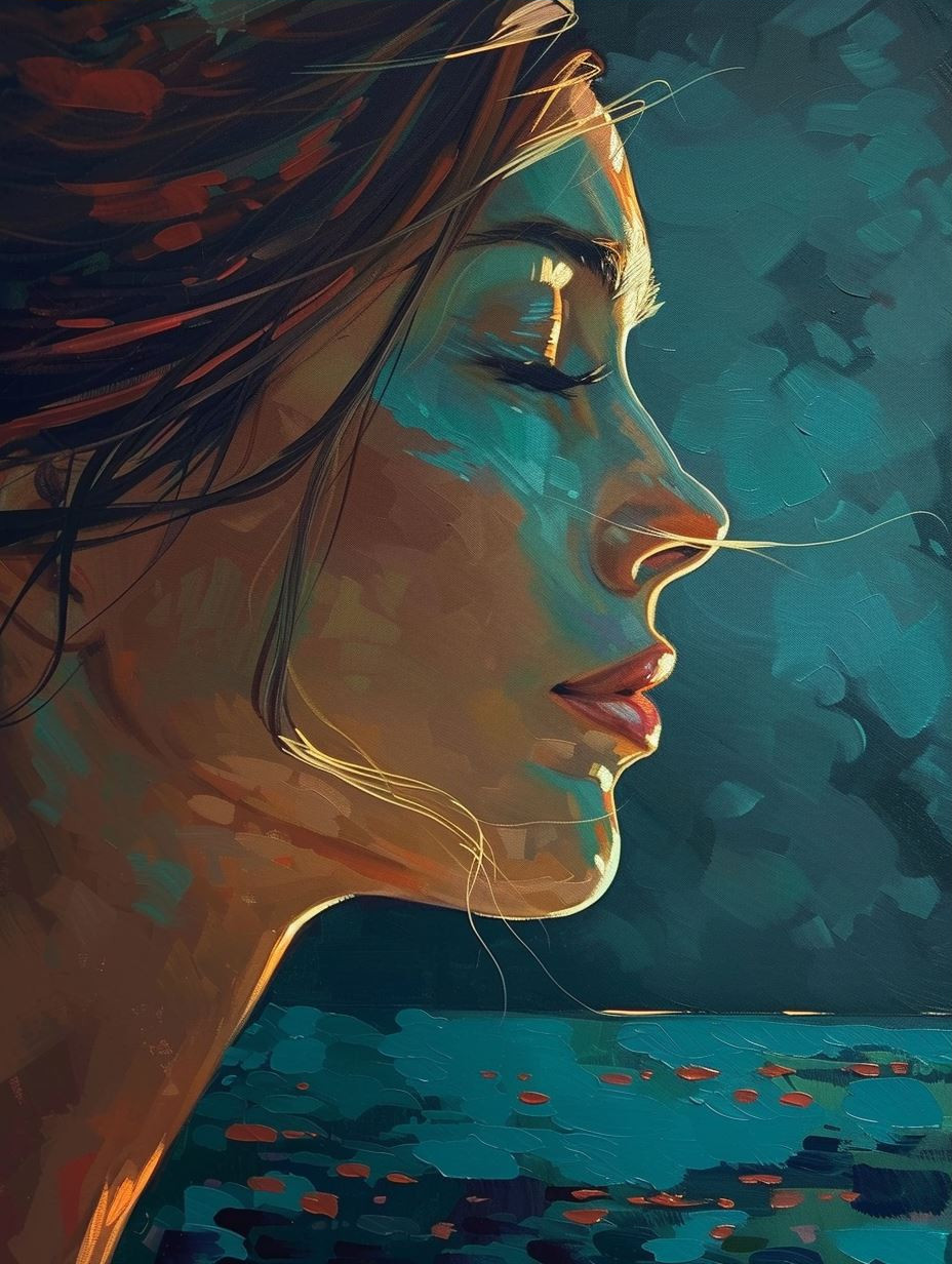 Ethereal Visions of Feminine Serenity - Image 3