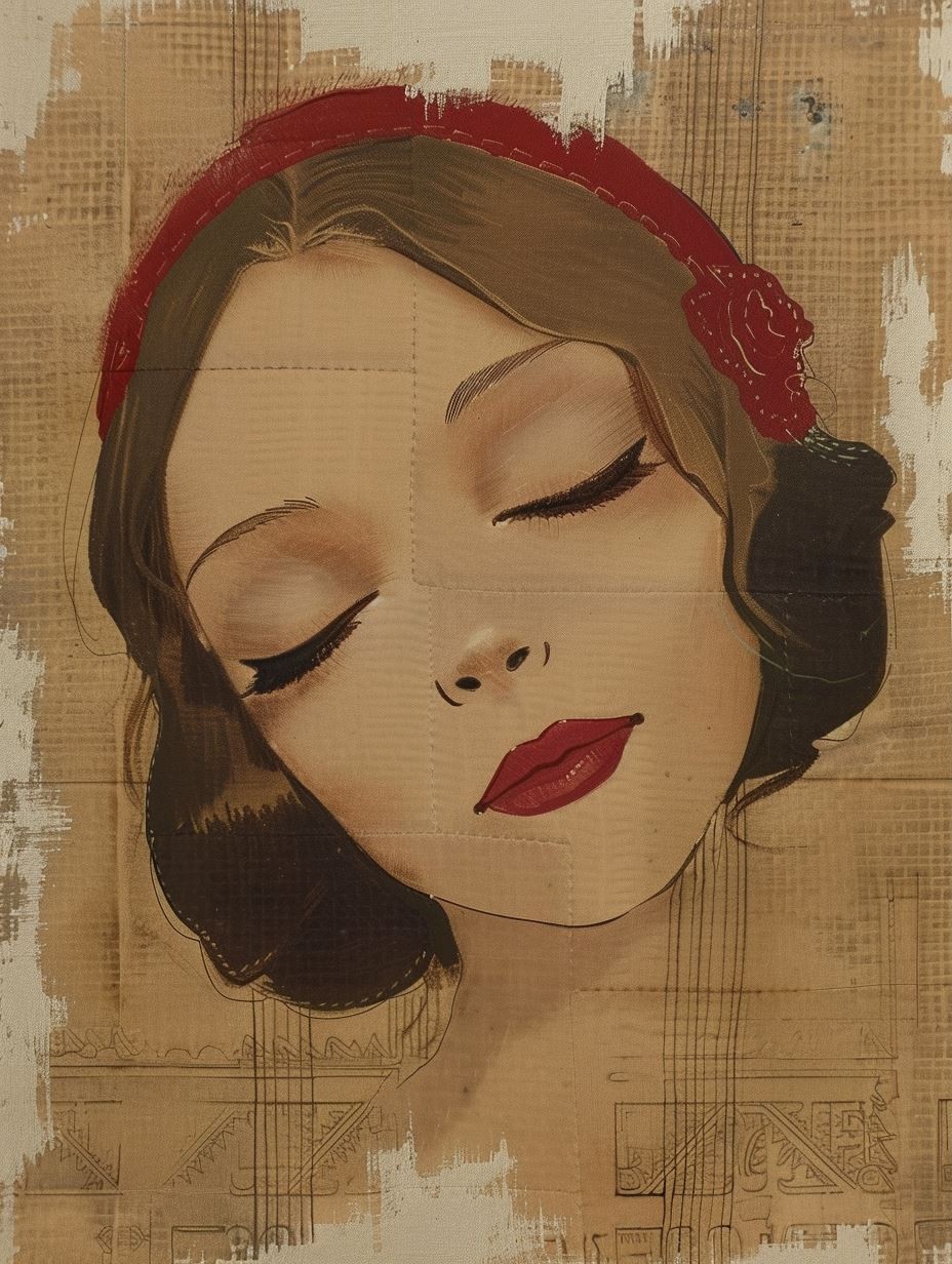 Vintage Velvet Muse - Image 1
