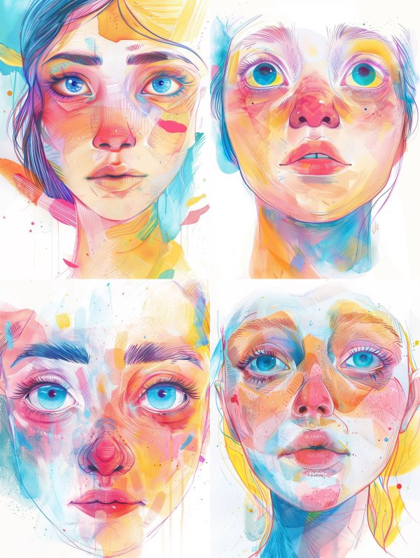 Prismatic Soul Portrait 4
