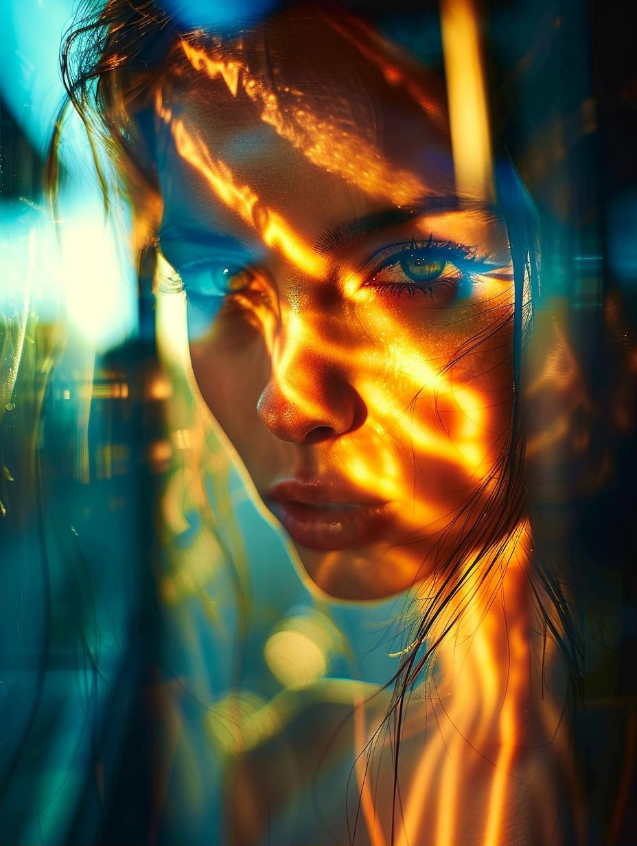 Ethereal Fire and Ice Gaze - Image 2