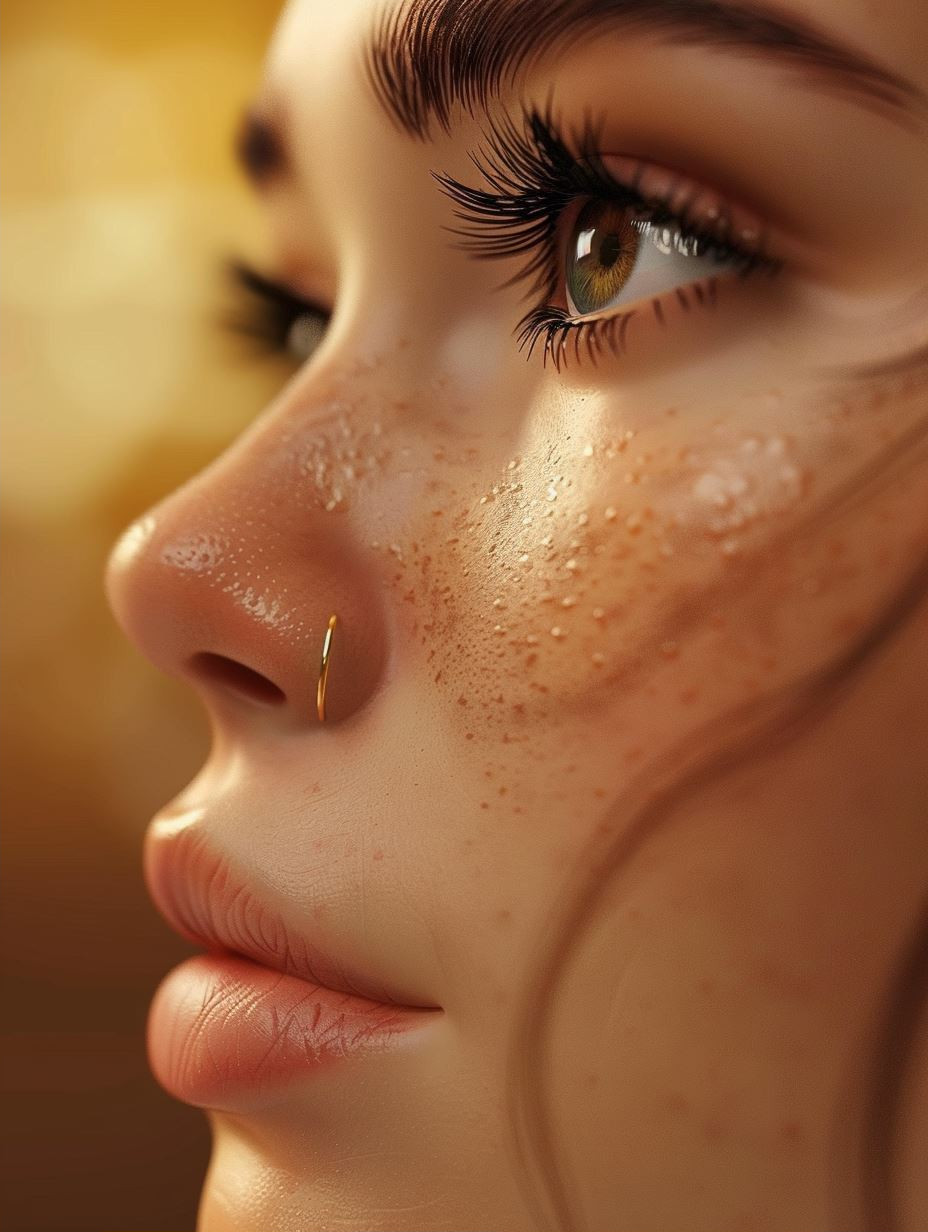Hyper-Realistic Sun-Kissed Portrait - Image 2