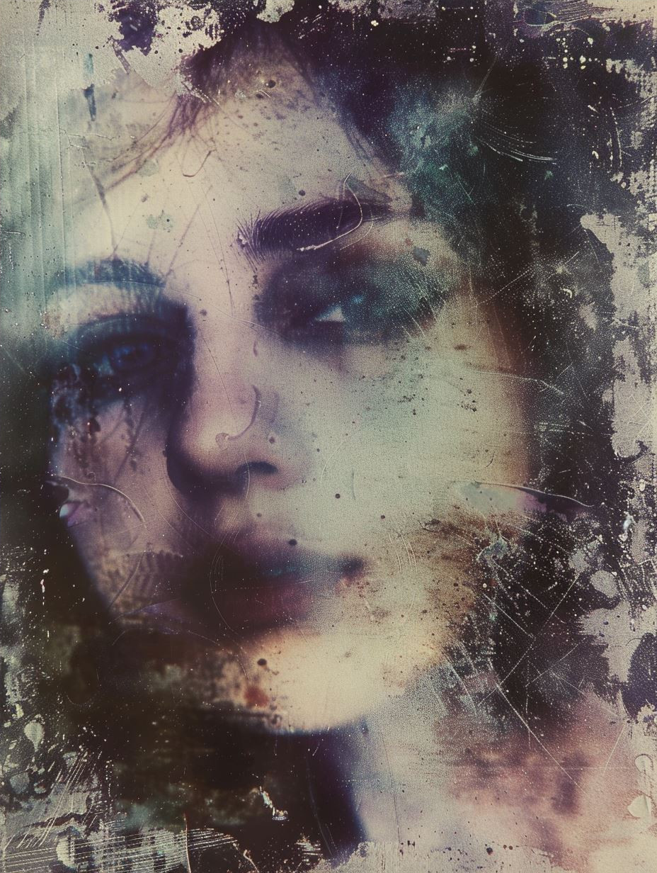 Ethereal Fragmented Memory Portrait - Image 4