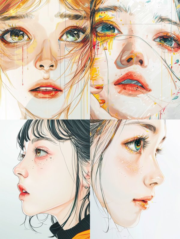 Ethereal Gilded Gaze
