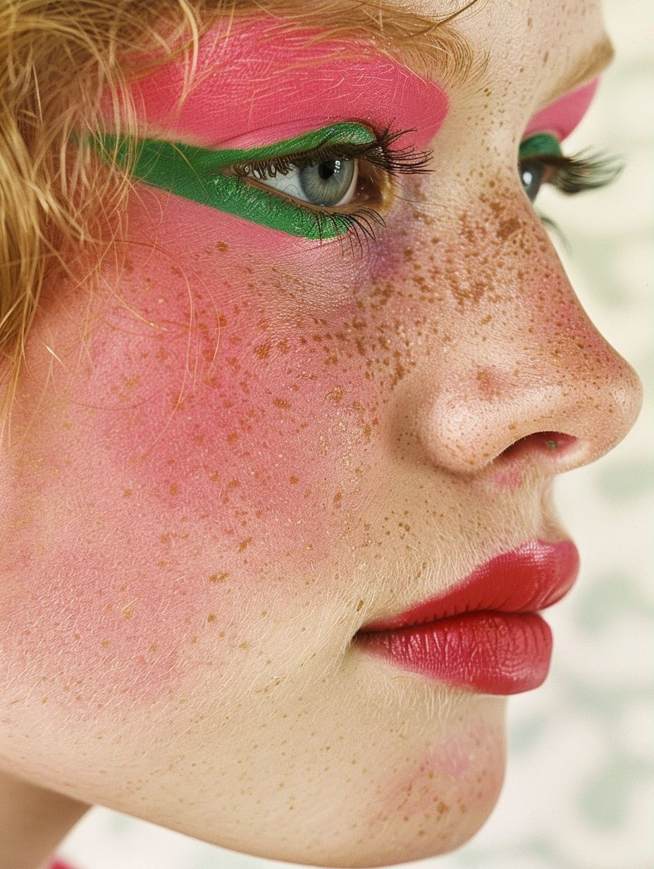 Vibrant Fusion of Art and Beauty - Image 3