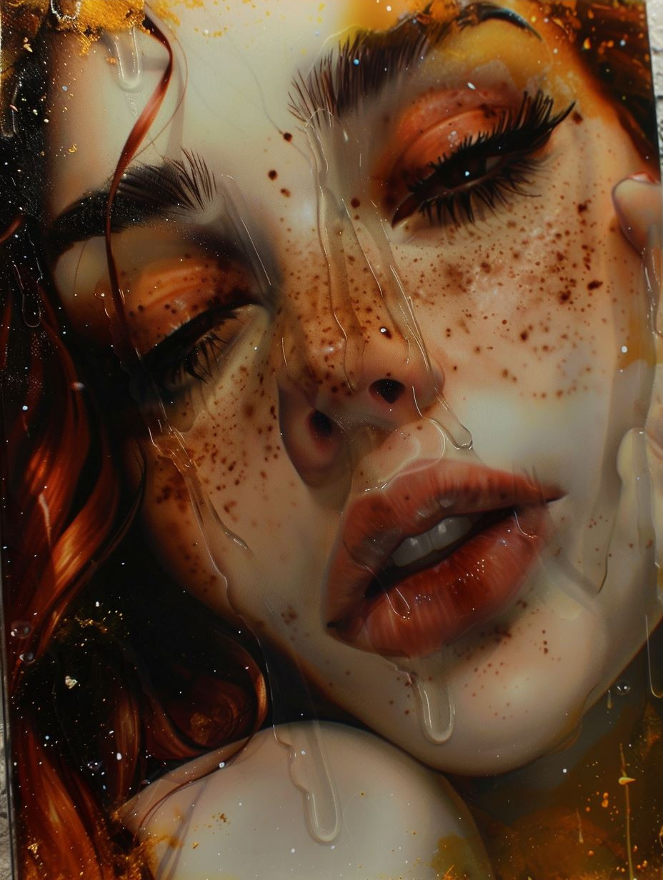 Fragile Beauty: Shattered Porcelain Portraits - Image 3