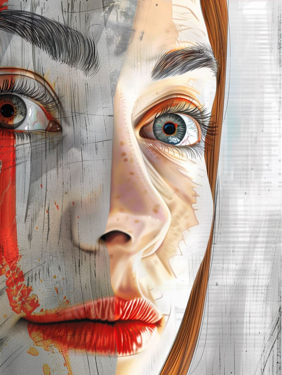 Fractured Visions of a Crimson Soul - Image 3