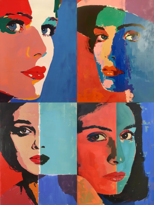 Chromatic Visions of a Woman