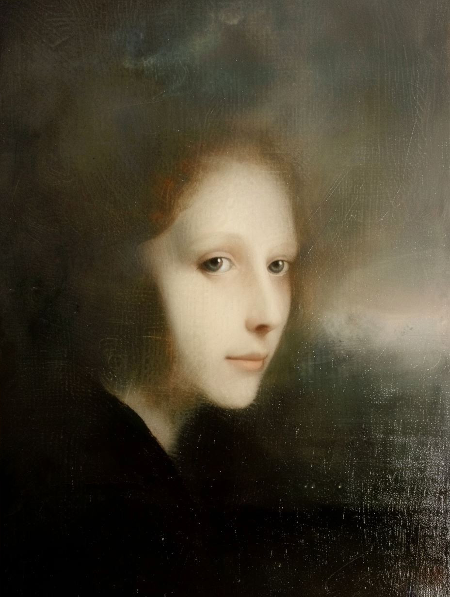 Ethereal Renaissance Shadow Portraits - Image 4