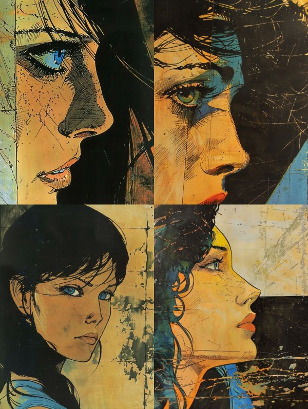 Four Visions of a Cyberpunk Muse