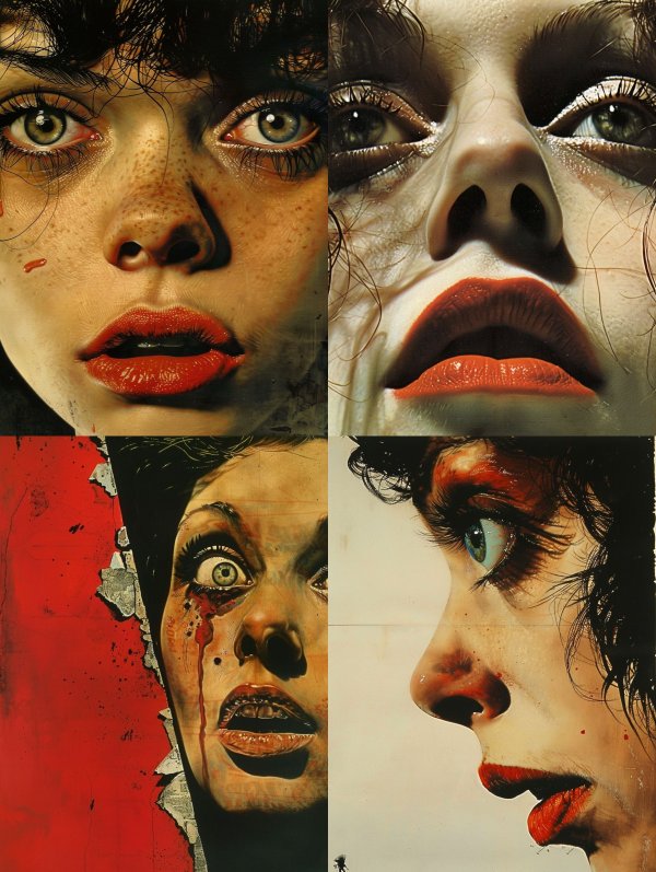 Fragmented Gazes of Intensity