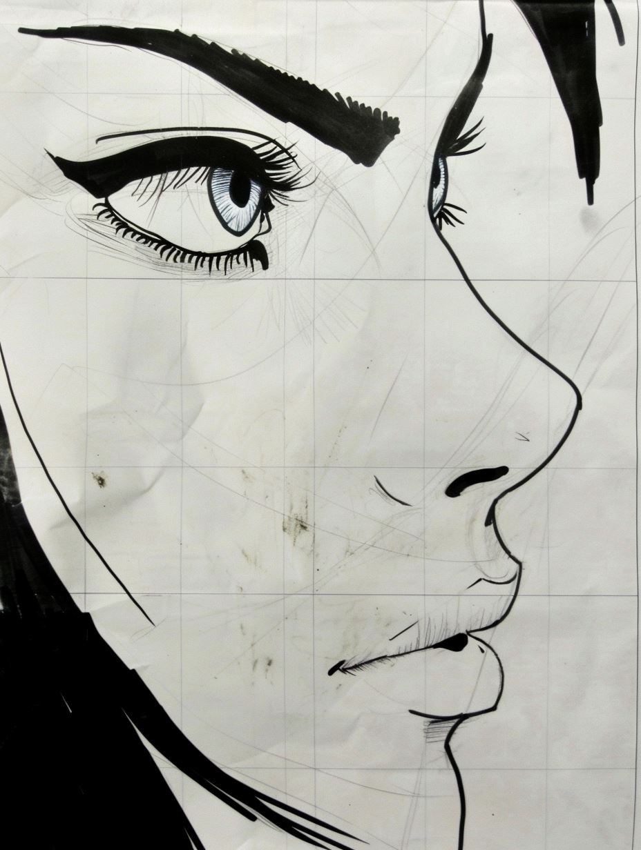 Modern Stylized Character Sketch Art - Image 2