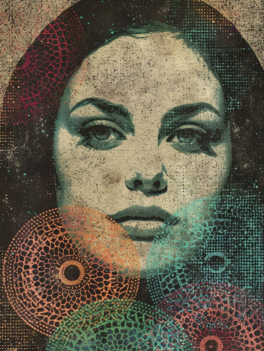 Abstract Mosaic Muse - Image 1
