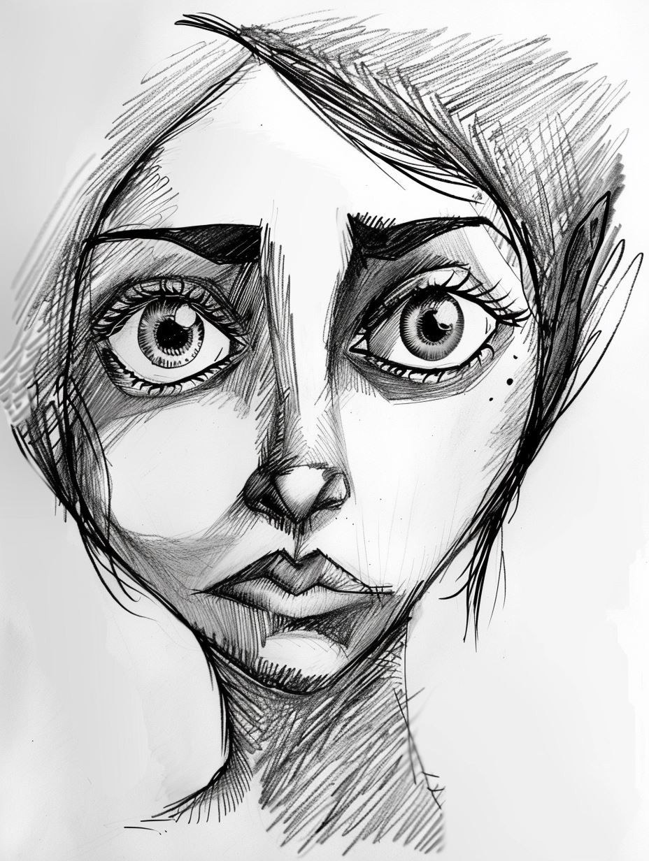 Emotional Graphite Portrait Studies - Image 4