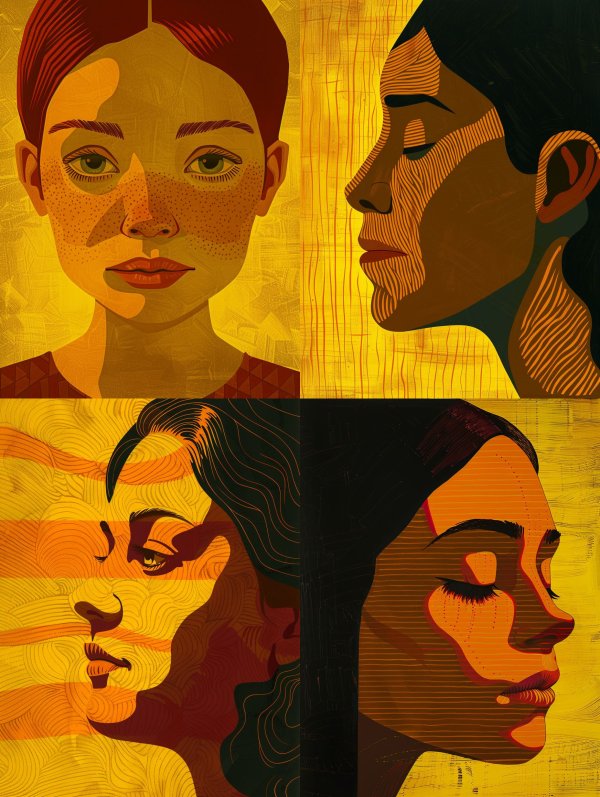 Golden Echoes of the Feminine