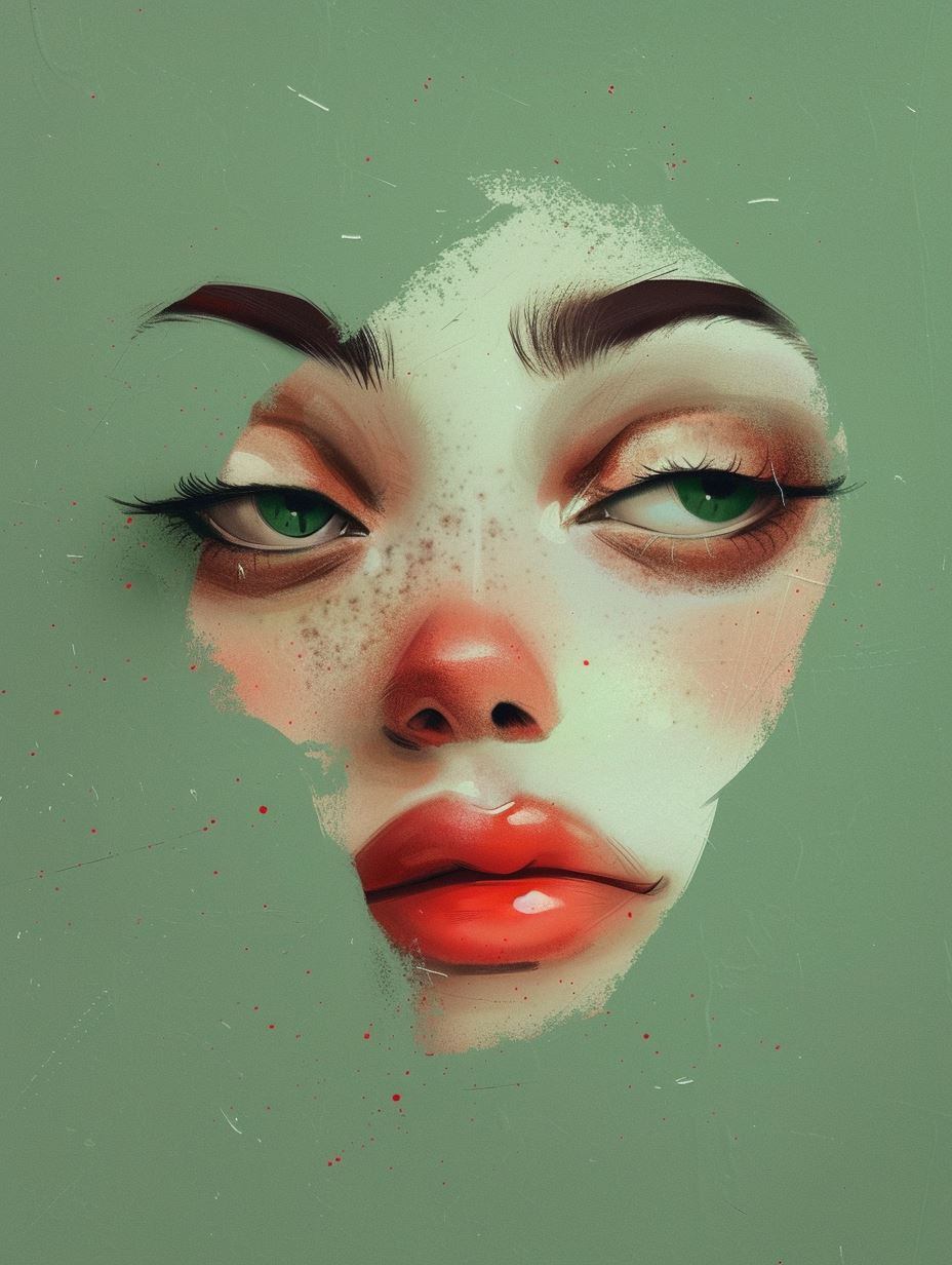 Ethereal Gazes in Digital Art - Image 3
