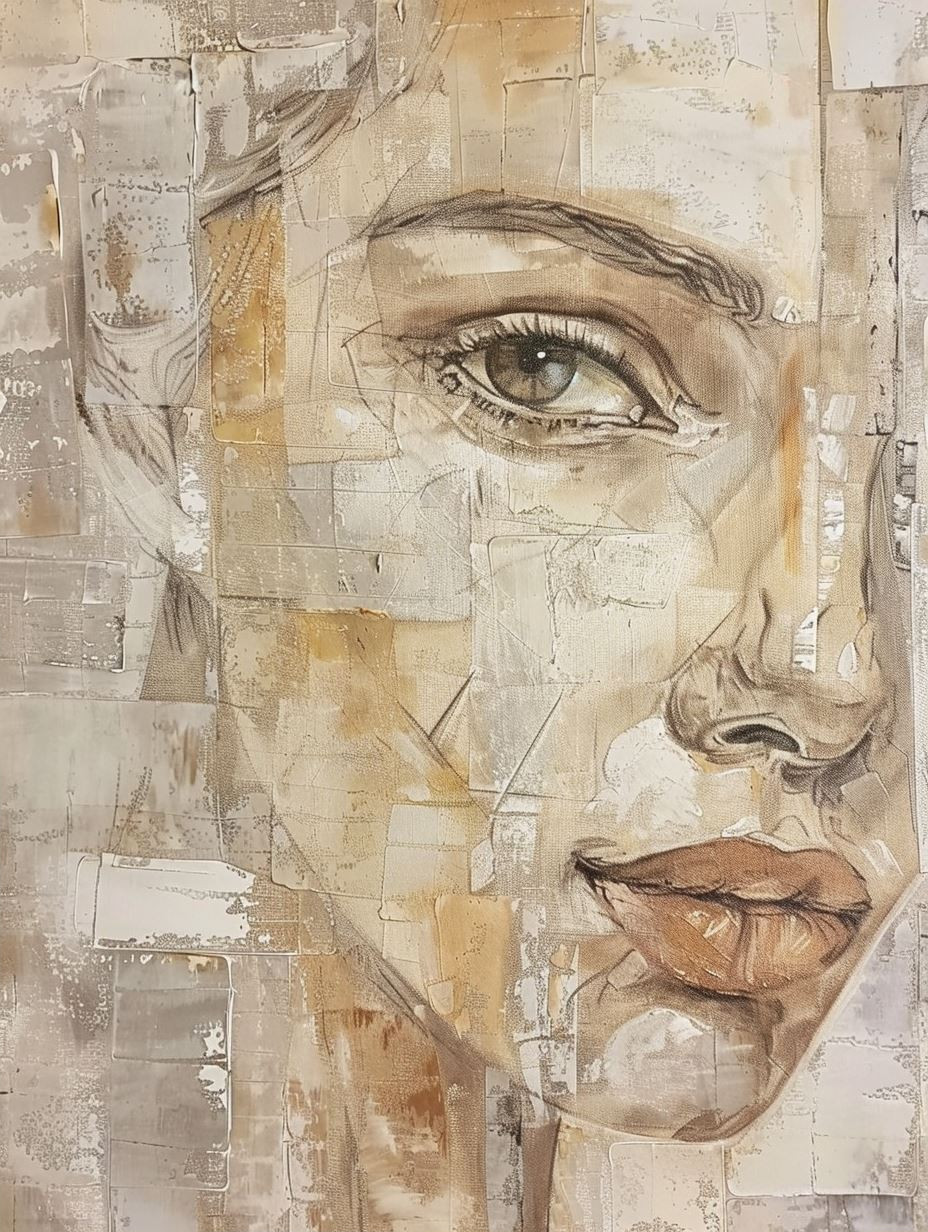 Fragmented Soul in Earthy Tones - Image 2