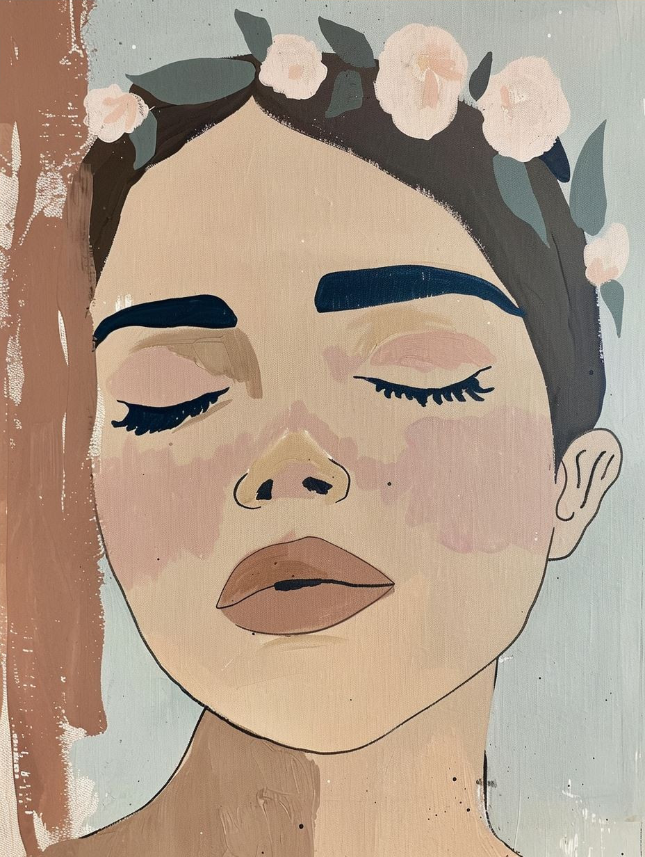 Modern Minimalist Portrait Study - Image 4