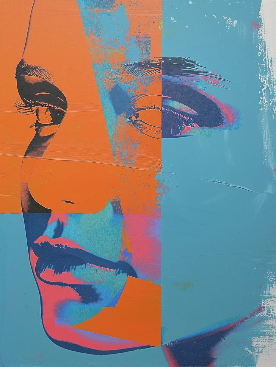 Fragmented Visions in Neon - Image 2