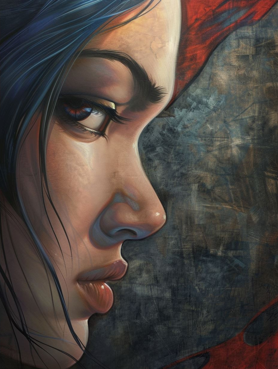 Intense Gaze Digital Portraits - Image 2