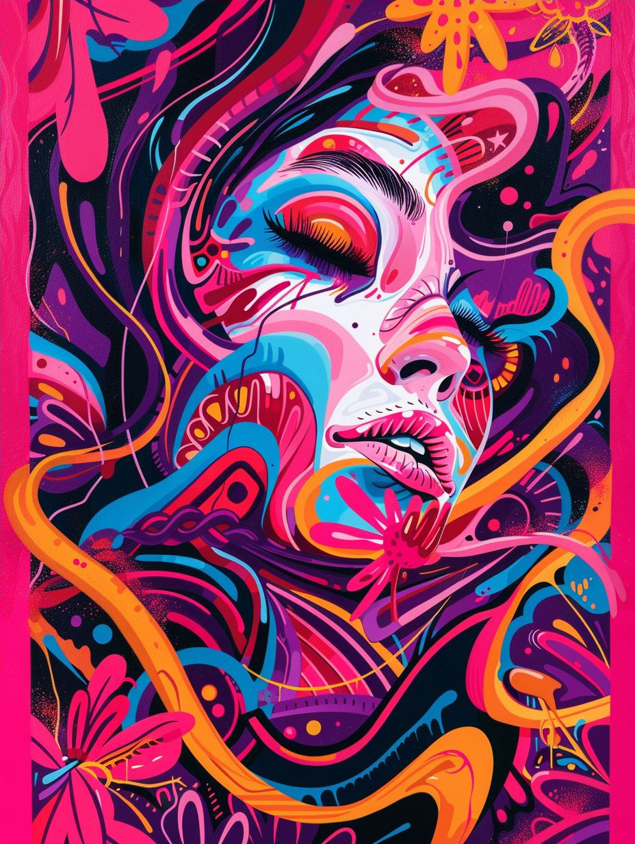 Psychedelic Visions of Feminine Beauty - Image 4