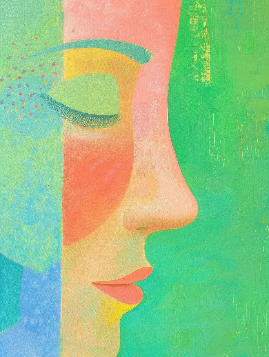 Prismatic Portraits in Pastel Hues - Image 2
