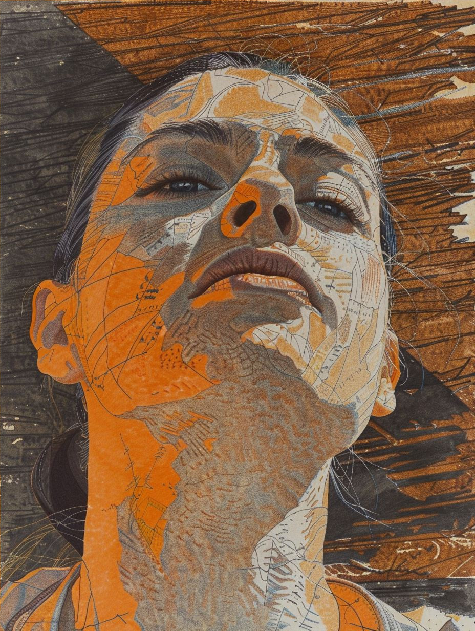 Fragmented Echoes of Orange - Image 4